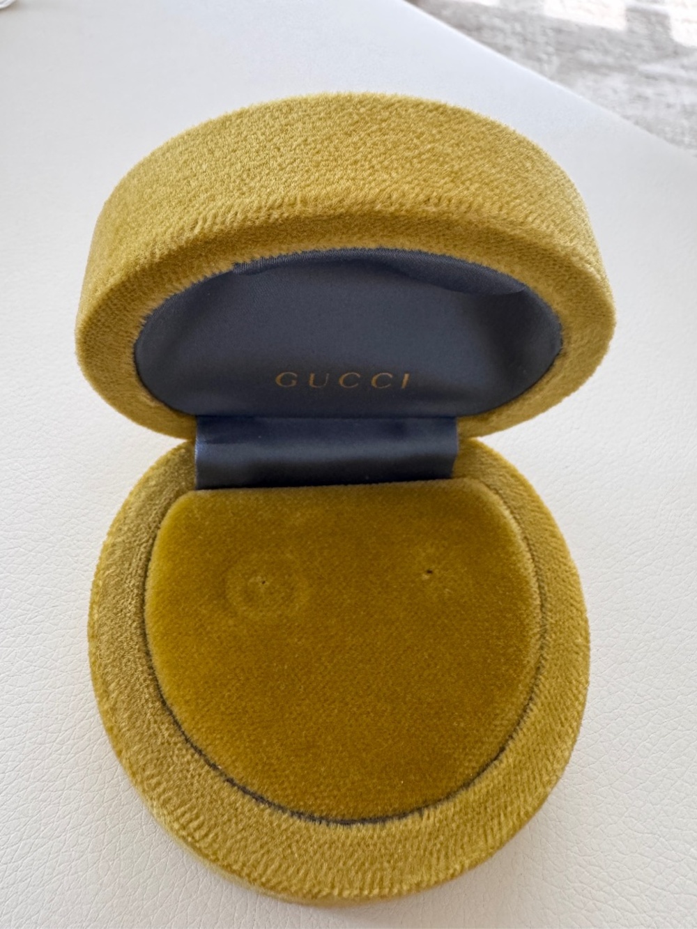 Gucci Velvet Earrings Jewelry Box ONLY